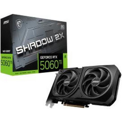 MSI GeForce RTX 5060 Ti 16GB GDDR7 Shadow 2X OC Plus Κάρτα Γραφικών