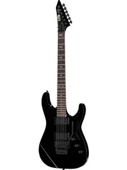 ESP LTD Kirk Hammett KH-602 Ηλεκτρική Κιθάρα 4/4 ST Style με Μαγνήτες HH & Ταστιέρα Ebony Black
