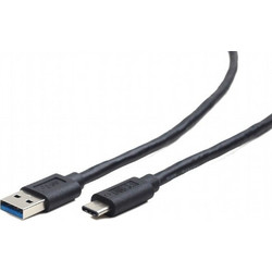 Gembird USB-A to USB-C 3m Black CCP-USB3-AMCM-10
