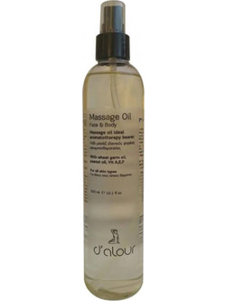 d'alour Face & Body Λάδι Μασάζ 300ml