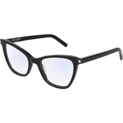 Saint Laurent SL219 001 Γυναικείος Σκελετός Γυαλιών Οράσεως Κοκάλινος Μαύρος