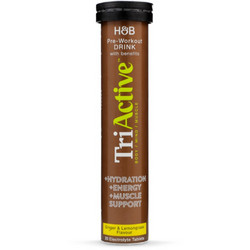 Holland & Barrett TriActive Pre-Workout Ginger & Lemon 20 Αναβράζοντα Δισκία