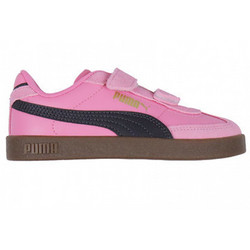Puma Club II Era V Παιδικά Sneakers Ροζ Φούξια Μαύρα 402307-13