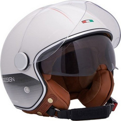Beon B120 Beige Red Black Κράνος Μηχανής Jet 1150gr