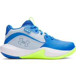 Under Armour Lockdown Παιδικά Αθλητικά Παπούτσια για Μπάσκετ Μπλε Λευκά 3028514-453