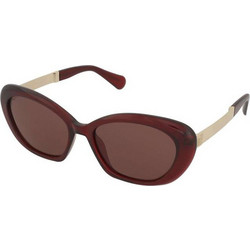 Max & Co MO0133 66E Γυναικεία Γυαλιά Ηλίου Οβάλ Καφέ Χρυσό με Καφέ Φακό
