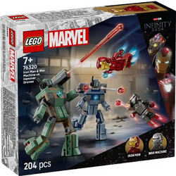 Lego Marvel Avengers Iron Man & War Machine vs. Hammer Drones για 7+ Ετών 76320