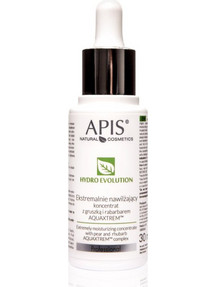 Apis Natural Cosmetics Hydro Evolution Αντιγηραντικό Ενυδατικό Serum Προσώπου για Λάμψη με Αλόη & Υαλουρονικό 30ml
