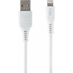 DCU USB-A to Lightning Cable 1m White 34101290