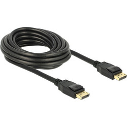 DeLOCK Καλώδιο DisplayPort 1.2 to DisplayPort Male 5m Black 83808