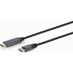 Gembird Καλώδιο DisplayPort 1.2 to HDMI Male 1.8m Black CC-DP-HDMI-4K-6