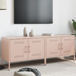 vidaXL Έπιπλο Τηλεόρασης Μεταλλικό N / A Μ68xΠ39xΥ50.5cm 842937