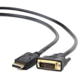 Cablexpert Καλώδιο DisplayPort to DVI Male 1.8m Black CC-DPM-DVIM-6