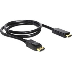 Καλώδιο DisplayPort 1.2 to HDMI Male 2m Black 77492-2