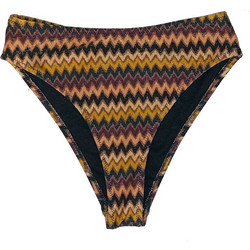 Apple Boxer Ψηλόμεσο Bikini Slip Καφέ Πορτοκαλί 0923380503