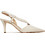 Michael Kors Jaida Γόβες Slingback Δερμάτινες με Τακούνι Στιλέτο Εκρού 40S5JDMP1L-740