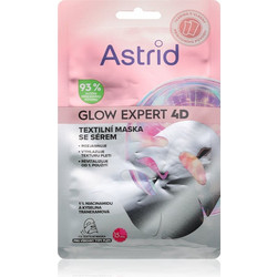 Astrid Glow Expert Sheet Μάσκα Προσώπου για Λάμψη 1τμχ