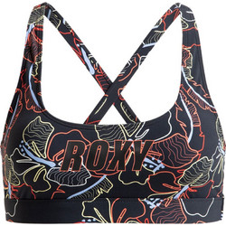 Roxy Bikini Top Μπουστάκι Floral Μαύρο ERJX305443-XKNN