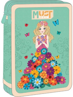 Must Flower Dress Κασετίνα Γεμάτη με 2 Θήκες Πράσινο Mint 586726