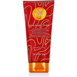 Inebrya Up To You Curl Boost Glaze Gel Μαλλιών για Μπούκλες & Όγκο Δυνατό Κράτημα 200ml