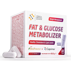 S-C-Nutrition Fat & Glucose Metabolizer Συμπλήρωμα Διατροφής 60 Κάψουλες