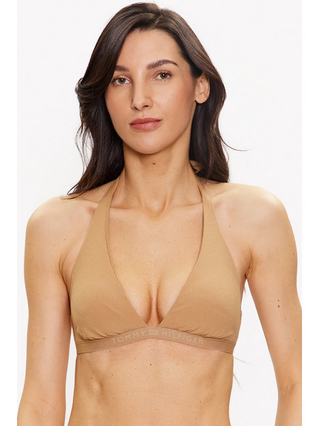 Tommy Hilfiger Bikini Top Τριγωνάκι Μπεζ UW0UW04139-RBL