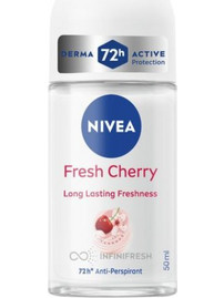 Nivea Fresh Cherry Γυναικείο Αποσμητικό Roll On 72h 50ml