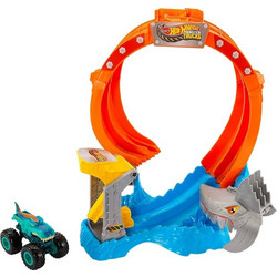 Mattel Hot Wheels Monster Trucks Spiral Shark Smash