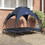 vidaXL Υπερυψωμένο Κρεβάτι Σκύλου Navy Μπλε 122x93cm 42008180