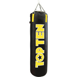 Top Ten Heavy Bag Σάκος Μποξ Κρεμαστός 40kg 120cm Μαύρος Κίτρινος