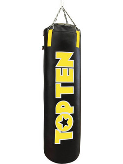 Top Ten Heavy Bag Σάκος Μποξ Κρεμαστός 40kg 120cm Μαύρος Κίτρινος
