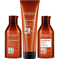 Redken Frizz Dismiss Σετ Περιποίησης Μαλλιών Conditioner 300ml + Μάσκα 250ml + Σαμπουάν 300ml