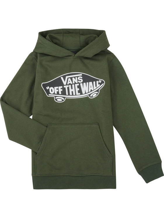 Vans Παιδικό T-Shirt Κοντομάνικο με Κουκούλα Χακί VN000JYDEMU