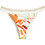 Desigual Bikini Slip Λευκό Πορτοκαλί 25SWMK06-1001