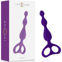 Intense Danti Πρωκτικές Μπίλιες 17.5cm Μωβ D-216038