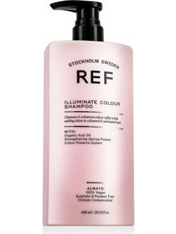 REF Illuminate Colour Σαμπουάν για Προστασία Χρώματος για Βαμμένα Μαλλιά 600ml