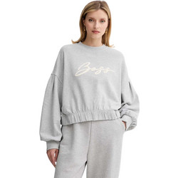 Hugo Γυναικείο Φούτερ Oversized Γκρι 50547796-056