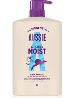 Aussie Miracle Moist Σαμπουάν για Ξηρά & Ταλαιπωρημένα Μαλλιά 1lt