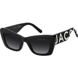 Marc Jacobs MARC864S 80S/90 Γυναικεία Γυαλιά Ηλίου Πεταλούδα Κοκάλινα Μαύρα με Μαύρο Φακό