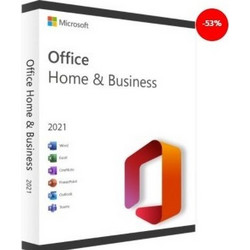 Microsoft Office Home & Business 2021 Πολύγλωσσο Συμβατό με Mac για 1 Χρήστη (Ηλεκτρονική Άδεια)