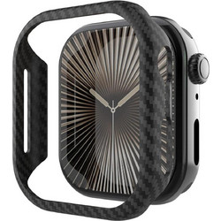 Nekit Fiber Kevlar Θήκη για Apple Watch 11 / 10 46mm Μαύρη