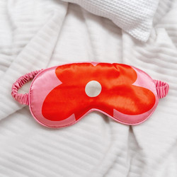 Helio Ferretti Flower Red Μάσκα Ύπνου Πολυεστερική Σατέν Πολύχρωμη