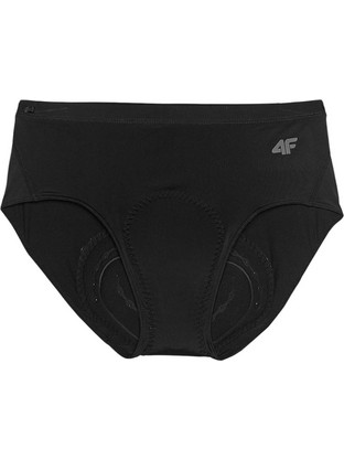 4F Ψηλόμεσο Γυναικείο Slip Μαύρο 4FWSS25TFSHF0889-20S