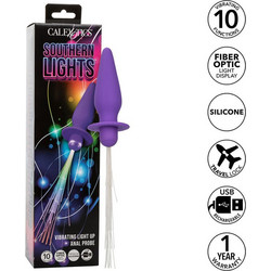 CalExotics Southern Lights Up Πρωκτική Σφήνα Ασύρματη με Δόνηση Μωβ D-241437
