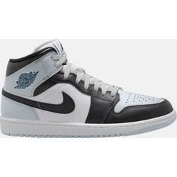 Jordan Air Jordan 1 Ανδρικά Sneakers Μποτάκια Γαλάζια Μαύρα DQ8426-002