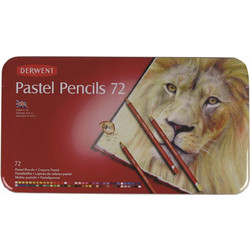 Derwent Pastel Κασετίνα Ξυλομπογιές Σετ 72τμχ
