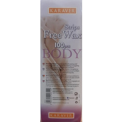 Karaver FreeWax Body Ταινίες Αποτρίχωσης για Κερί 100τμχ