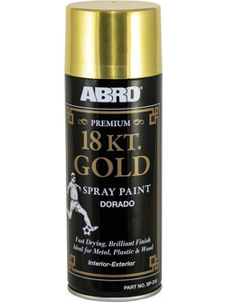 Abro SP-318 Σπρέι Βαφής Χρυσό 230ml