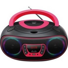 Denver TCL-212 Φορητό Ράδιο CD Player με Bluetooth / USB Ροζ