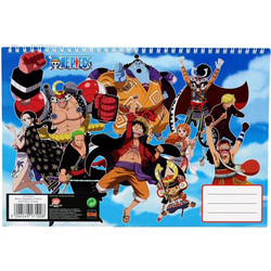 Gim One Piece Μπλοκ Ζωγραφικής A4 30 Φύλλων 377-01413